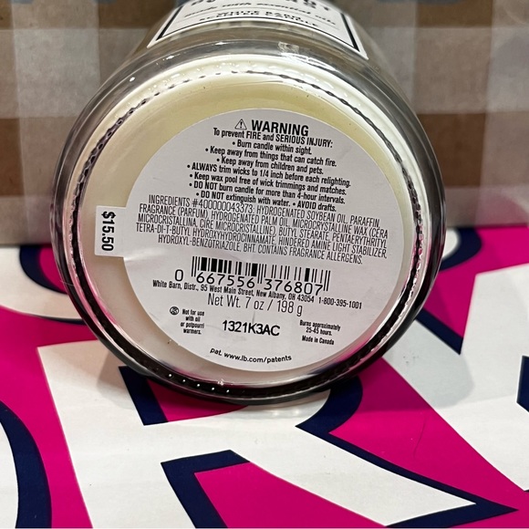 Bergamot Waters bath and body works single wick candle (bundle for a discount) - Picture 4 of 6